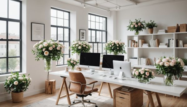 Le floriworking la nouvelle tendance des bureaux fleuris