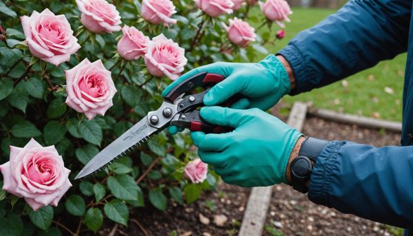 Les bonnes pratiques pour tailler un rosier en hiver