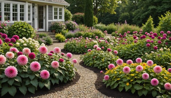 Pourquoi choisir des dahlias pompons pour ses massifs